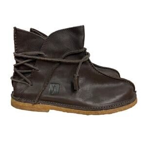 Baffin Indie Brown‎ Leather Ankle Boots Women's 10